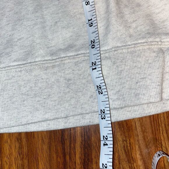 Old Navy Navy Cream & Red Color Block Crew Sweatshirt Women Size S - Picture 2 of 6